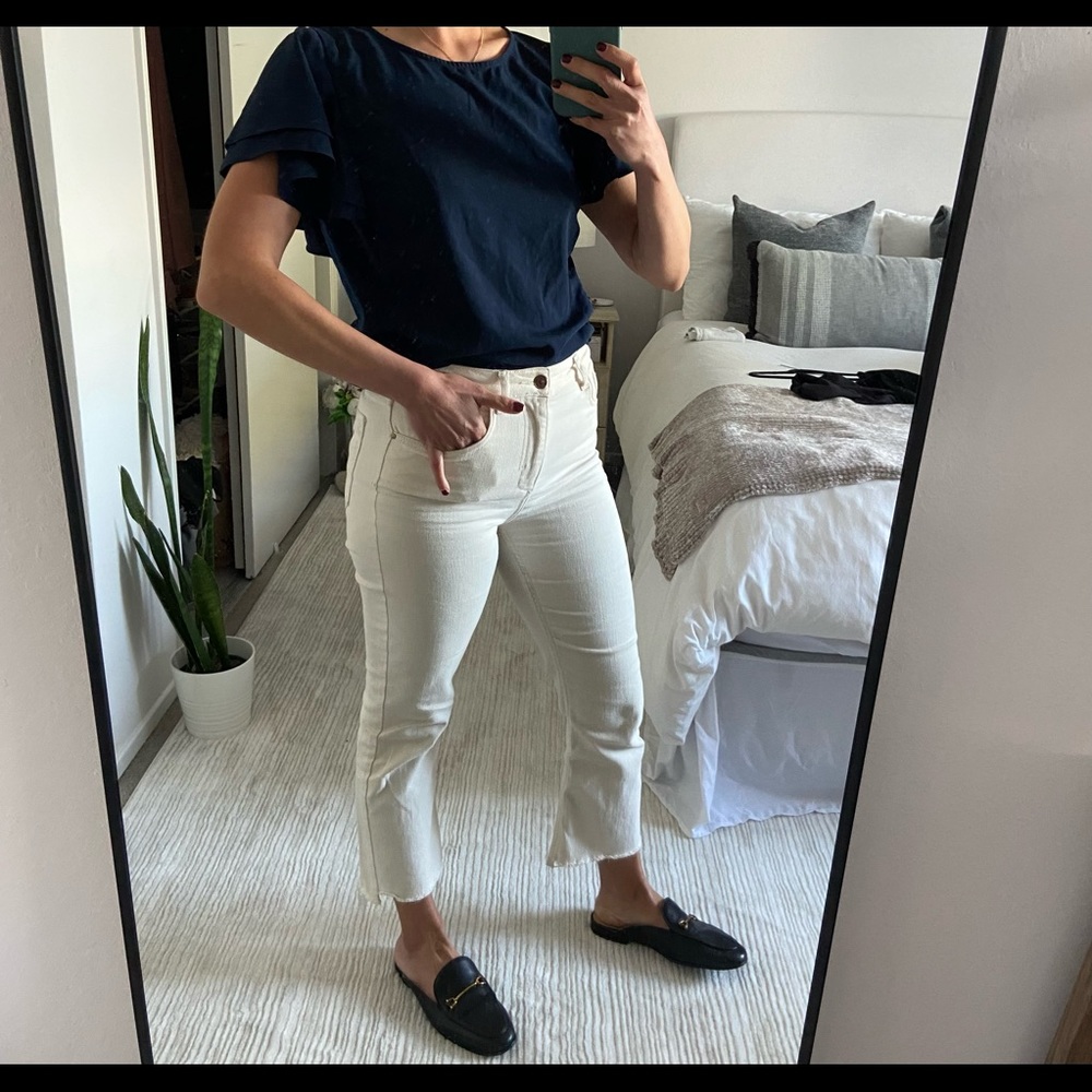 Banana Republic Navy Blue blouse